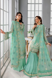 Motifz Premium Embroidered Bemberg Unstitched Suit 3396-SIRENE