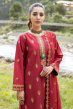 Safwa Clara Premium Embroidered Cotton Lawn Unstitched 3Pc Suit CAA-07