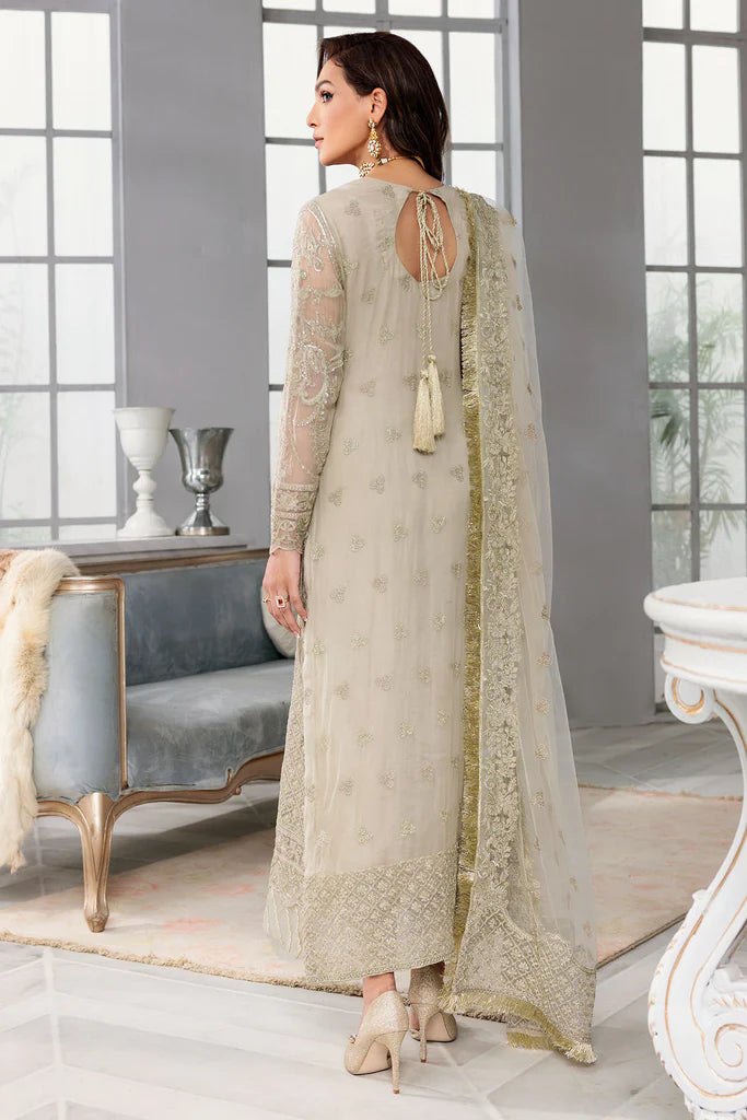 Motifz Premium Embroidered Bemberg Unstitched Suit 3400-ROSE-SHELL