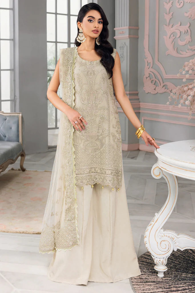 Motifz Premium Embroidered Bemberg Unstitched Suit 3400-ROSE-SHELL
