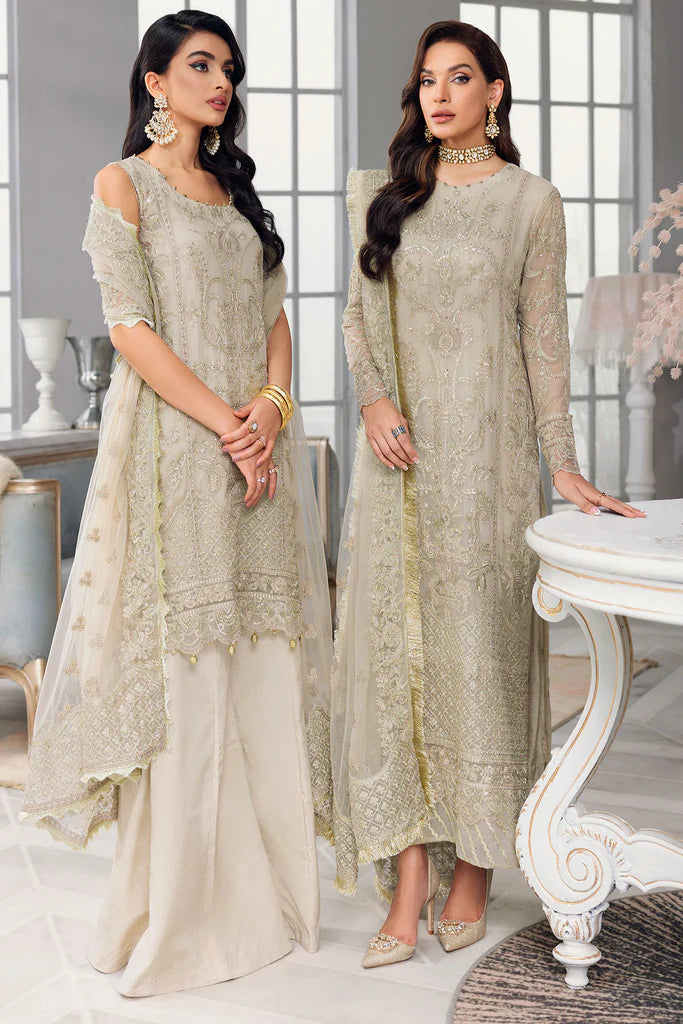 Motifz Premium Embroidered Bemberg Unstitched Suit 3400-ROSE-SHELL
