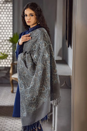 Motifz Unstitched Embroidered Pashmina Blend Shawl 3414-KHAYAL