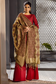 Motifz Unstitched Embroidered Pashmina Blend Shawl 3419-KANTHA