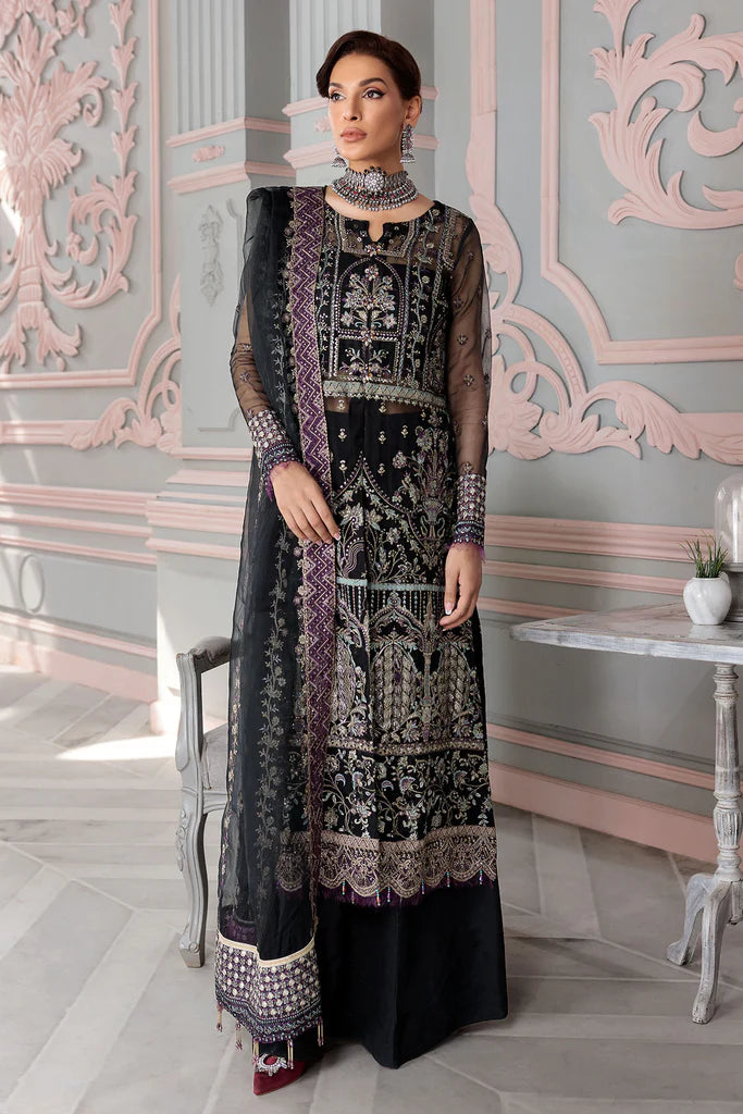 Motifz Premium Embroidered Bemberg Unstitched Suit 3457-CRYSTAL