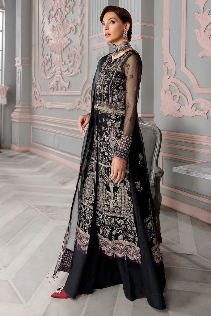 Motifz Premium Embroidered Bemberg Unstitched Suit 3457-CRYSTAL