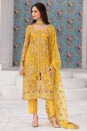 Motifz Premium Embroidered Bemberg Unstitched Suit 3461-LOQUAT
