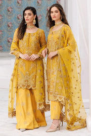 Motifz Premium Embroidered Bemberg Unstitched Suit 3461-LOQUAT