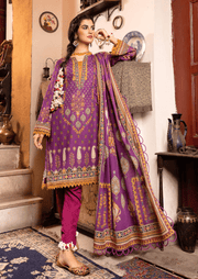 Rang by Motifz Digital Printed Khaddar Unstitched 3Pc Suit 3480-A
