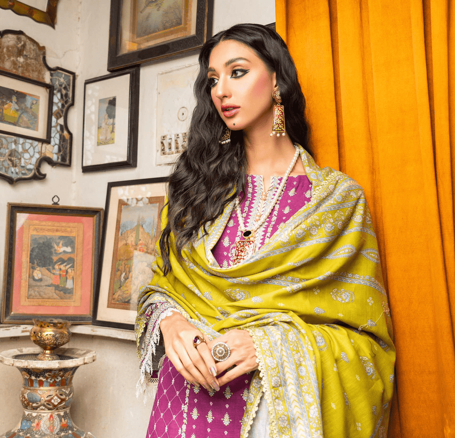 Rang by Motifz Digital Printed Khaddar Unstitched 3Pc Suit 3477-A