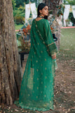 Motifz Naqsh Embroidered Cotton Satin Unstitched 3Pc Suit 3485-VANATTE