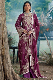 Motifz Naqsh Embroidered Cotton Satin Unstitched 3Pc Suit 3488-CALDER