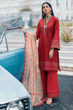 Motifz Naqsh Embroidered Cotton Satin Unstitched 3Pc Suit 3489-QUOLE