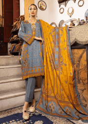 Rang by Motifz Digital Printed Khaddar Unstitched 3Pc Suit 3496-A