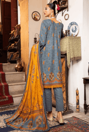 Rang by Motifz Digital Printed Khaddar Unstitched 3Pc Suit 3496-A