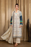 Safwa Bliss Embroidered Lawn Unstitched 3Pc Suit SBL-10