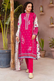 Motifz Amal Unstitched Embroidered Khaddar 3Pc Suit 3511-PHOEBE