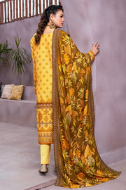 Motifz Amal Unstitched Embroidered Khaddar 3Pc Suit 3513-GINA