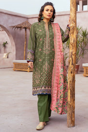 Motifz Amal Unstitched Embroidered Khaddar 3Pc Suit 3514-ALEX