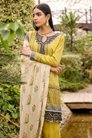 Umang by Motifz Digital Printed Lawn Unstitched 3 Piece Suit 3532-CERULEAN