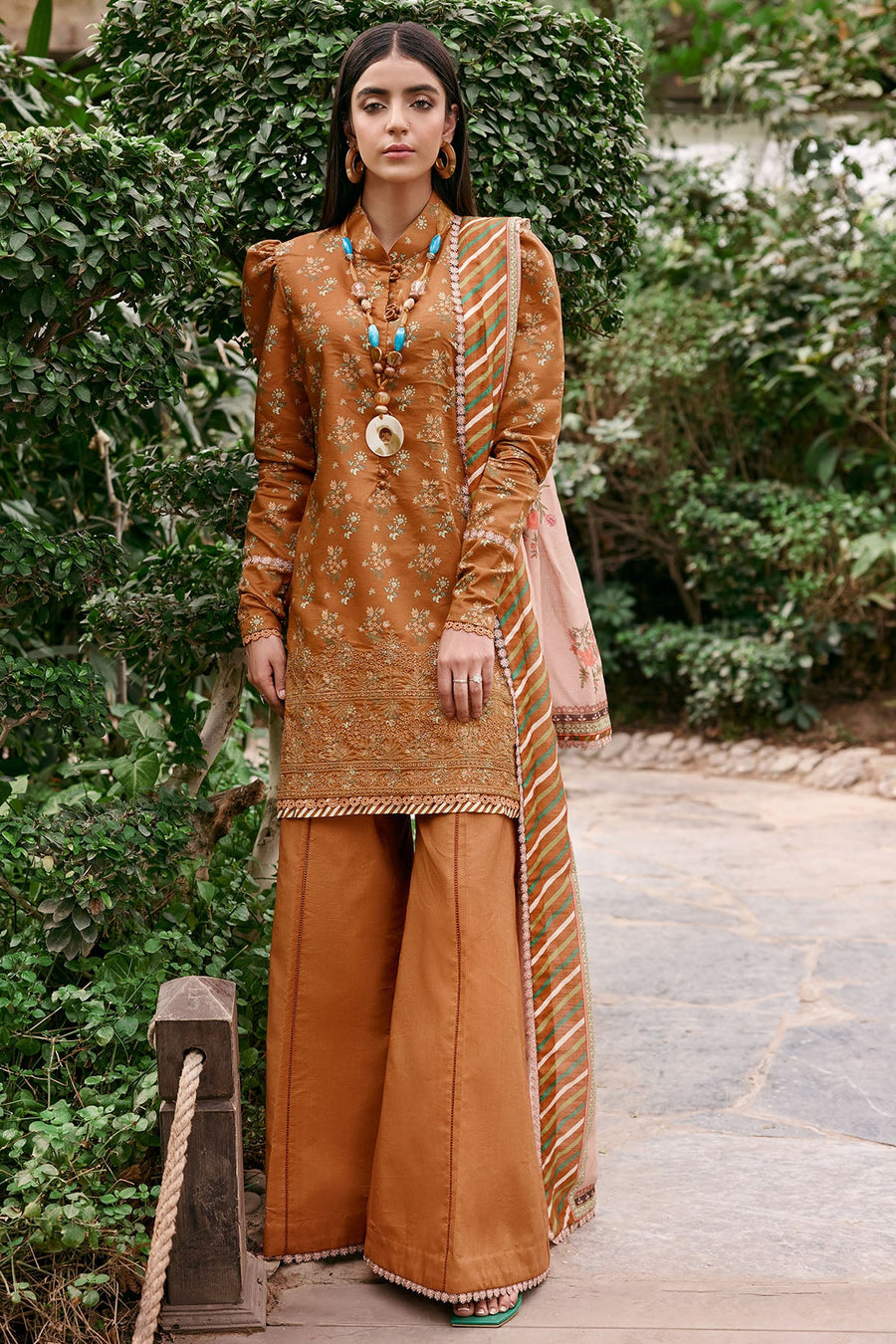 Umang by Motifz Digital Printed Lawn Unstitched 3 Piece Suit 3533-ROSSE