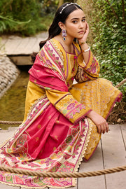 Umang by Motifz Digital Printed Lawn Unstitched 3 Piece Suit 3534-BERY
