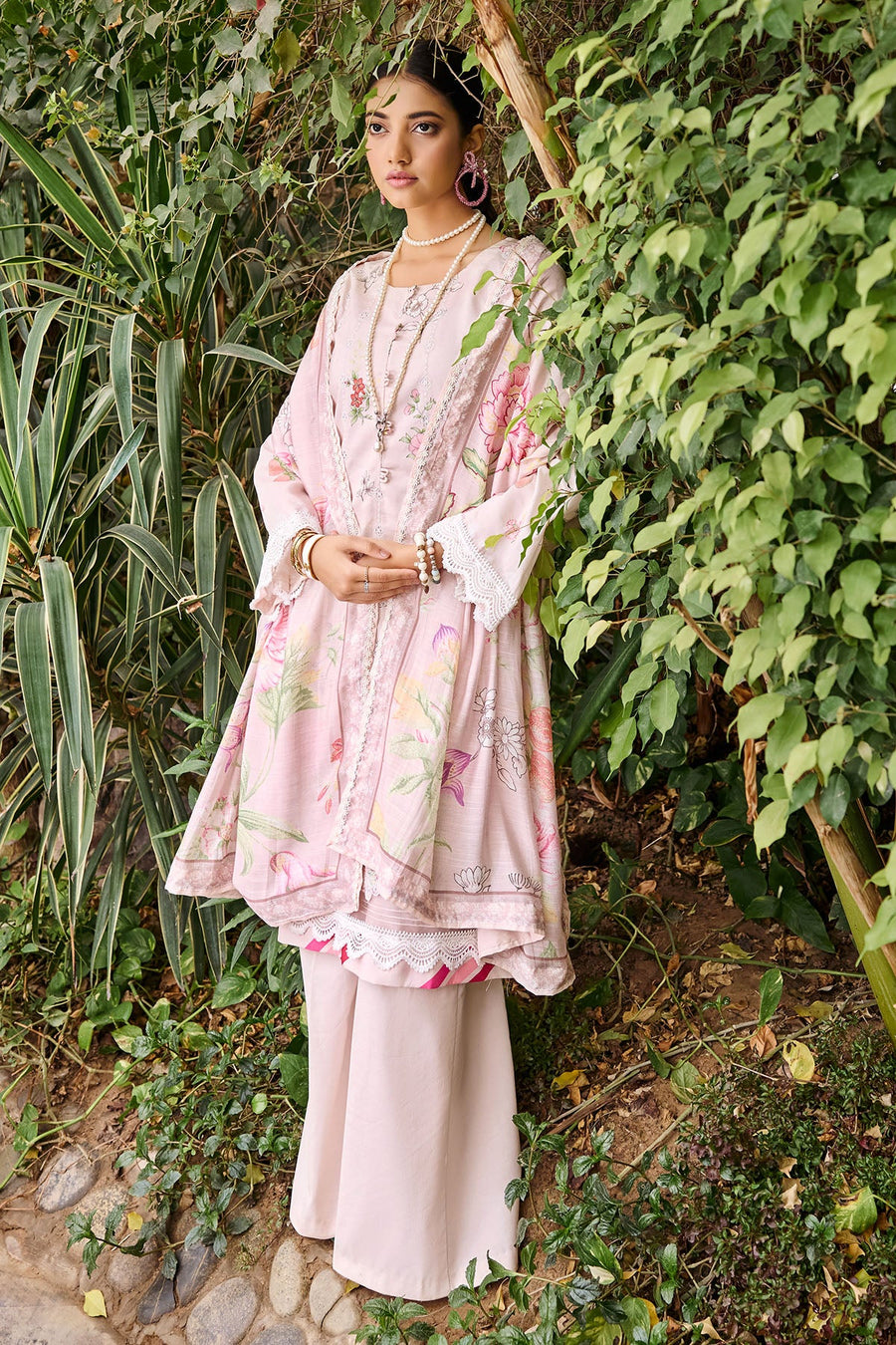 Umang by Motifz Digital Printed Lawn Unstitched 3 Piece Suit 3535-EGGSHELL