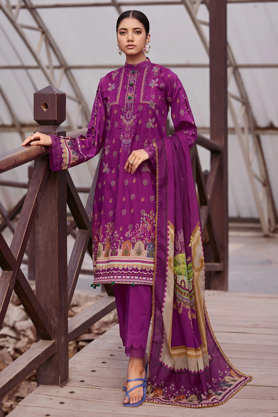 Umang by Motifz Digital Printed Lawn Unstitched 3Pc Suit 3542-JAHANARA