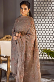 Motifz Unstitched Embroidered Pashmina Blend Shawl 3649-TRIBAL-CHIC