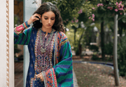 Umang by Motifz Embroidered Khaddar Unstitched 3Pc Suit 3658-Birch