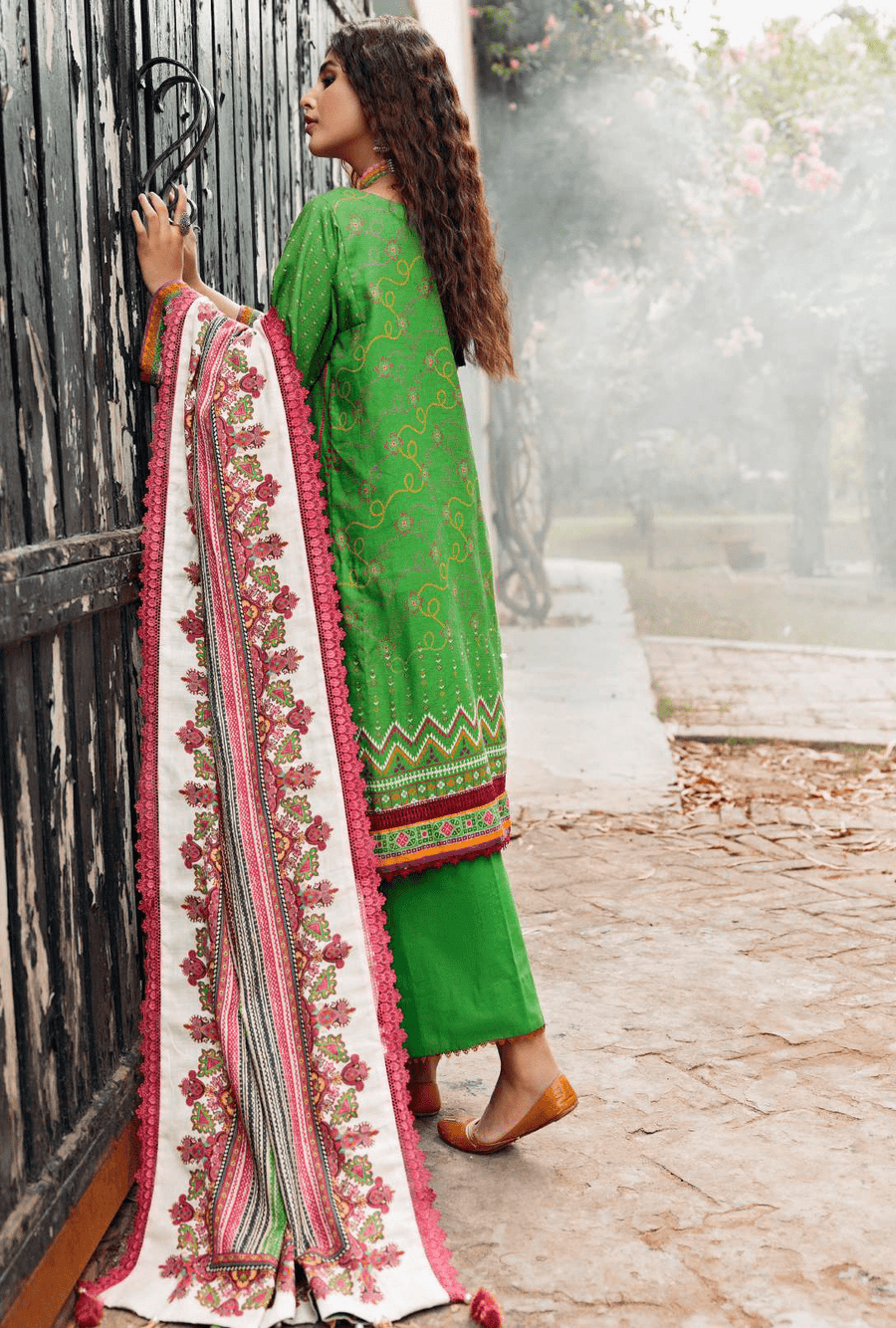 Umang by Motifz Embroidered Khaddar Unstitched 3Pc Suit 3659-Angora