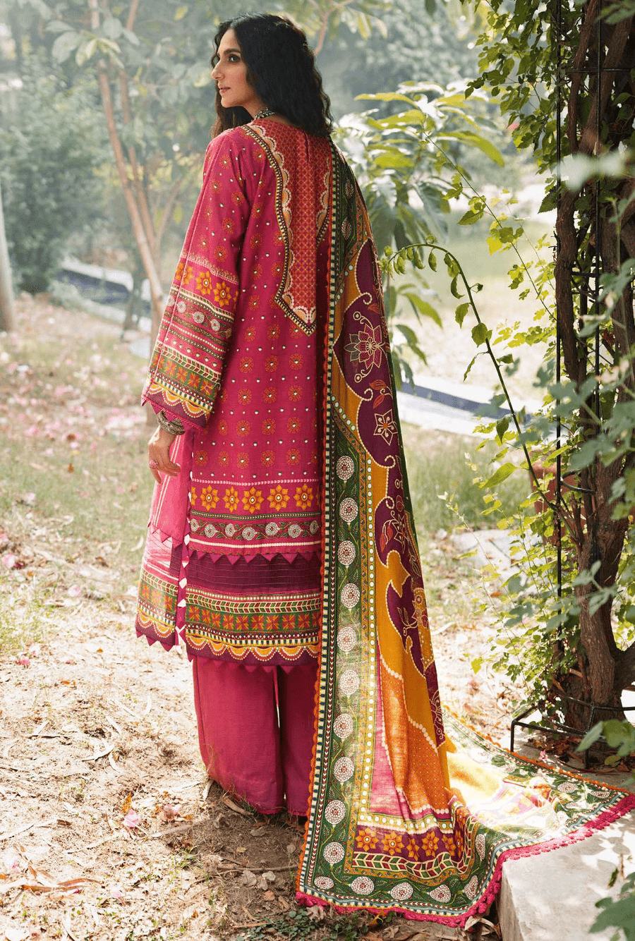 Umang by Motifz Embroidered Khaddar Unstitched 3Pc Suit 3661-Belair
