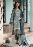 Umang by Motifz Embroidered Khaddar Unstitched 3Pc Suit 3663-Tajik
