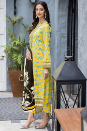 Rang by Motifz Digital Printed Lawn Unstitched 3 Piece Suit 3708-LEANA