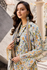 Rang by Motifz Digital Printed Lawn Unstitched 3 Piece Suit 3709-BLOSSOM