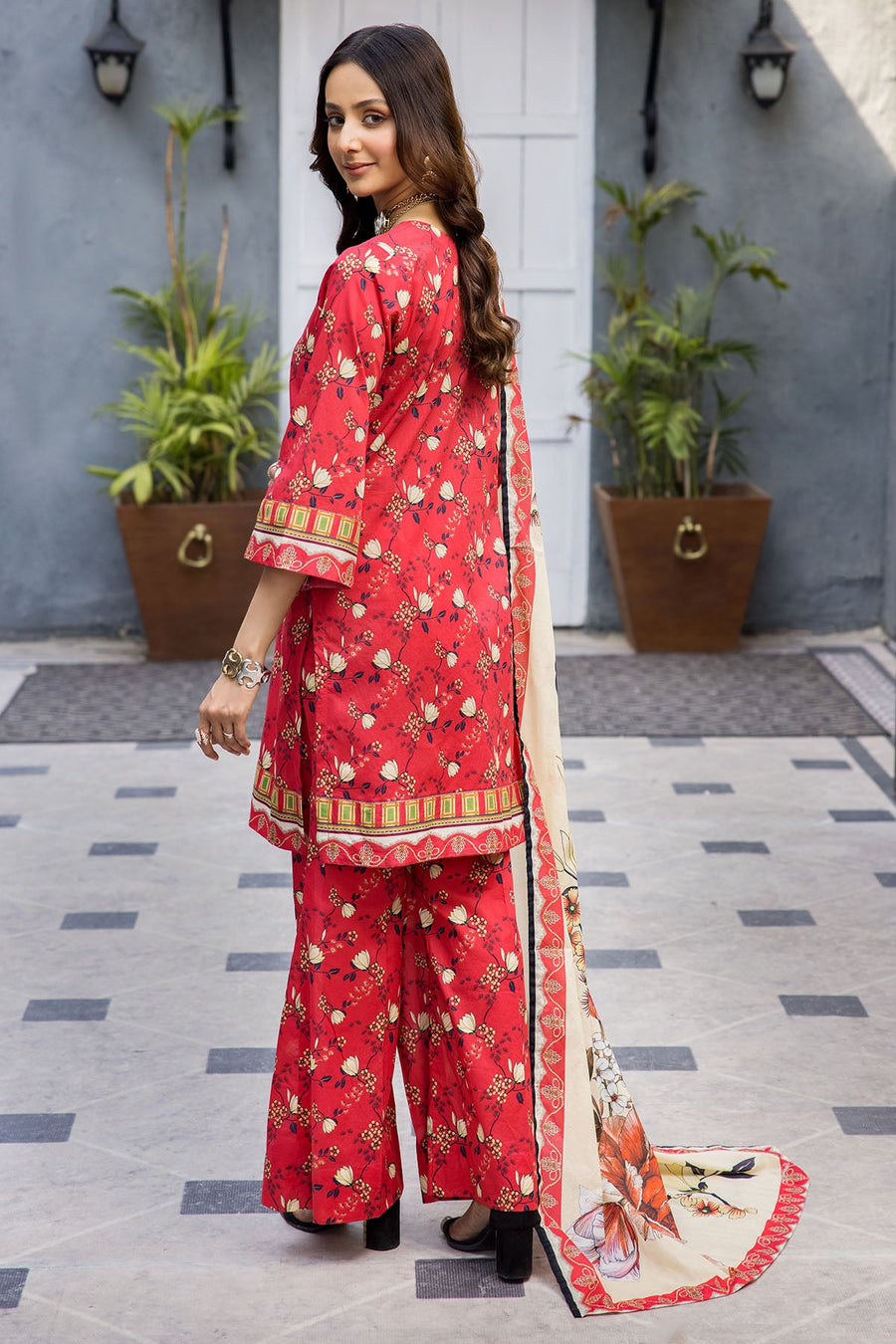 Rang by Motifz Digital Printed Lawn Unstitched 3 Piece Suit 3711-AYANA