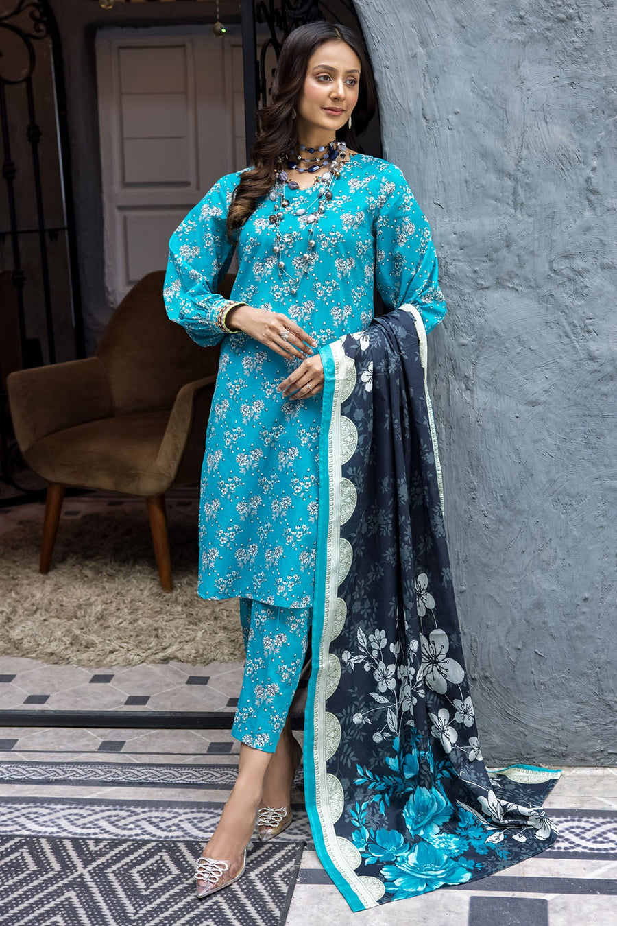 Rang by Motifz Digital Printed Lawn Unstitched 3 Piece Suit 3712-MAYA