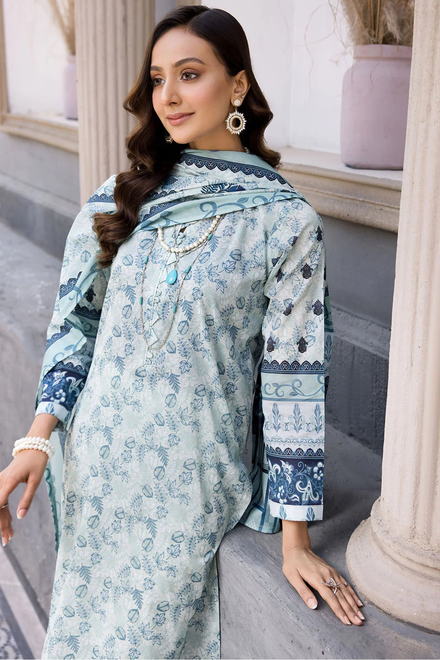 Rang by Motifz Digital Printed Lawn Unstitched 3 Piece Suit 3730-MAYSHA