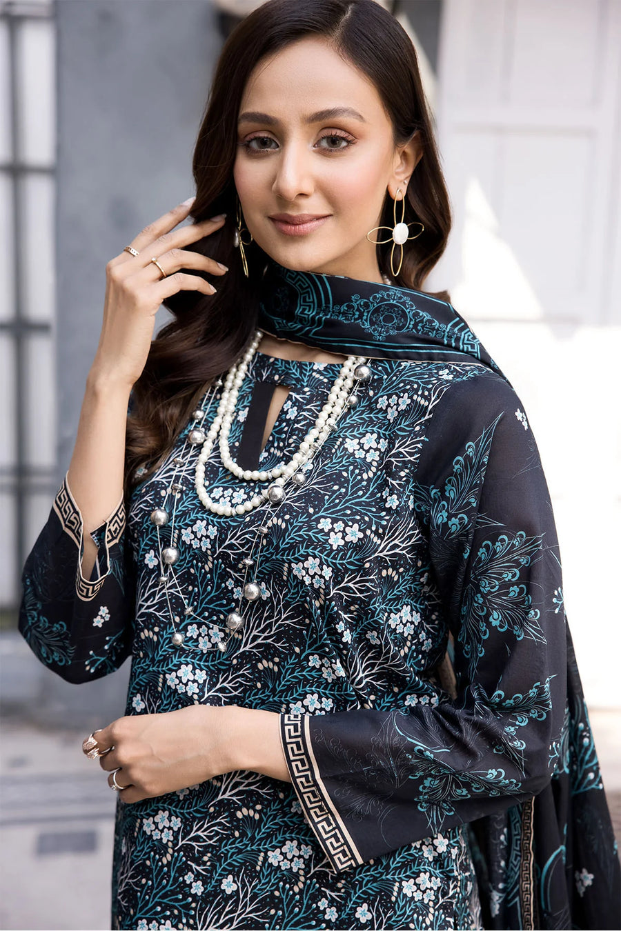 Rang by Motifz Digital Printed Lawn Unstitched 3 Piece Suit 3731-NAYLA