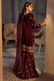 Motifz Grand Velou Embroidered Velvet Unstitched 3Pc Suit 3773-TERN