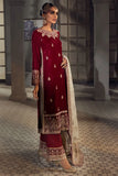 Motifz Grand Velou Embroidered Velvet Unstitched 3Pc Suit 3775-FINCH