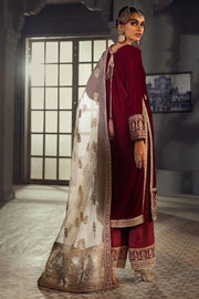 Motifz Grand Velou Embroidered Velvet Unstitched 3Pc Suit 3775-FINCH