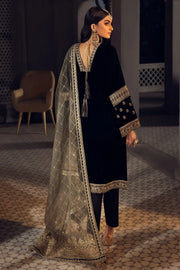 Motifz Grand Velou Embroidered Velvet Unstitched 3Pc Suit 3779-CARP