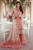 Motifz Naqsh Embroidered Cotton Satin Unstitched 3Pc Suit 3822-RANI-BAGH