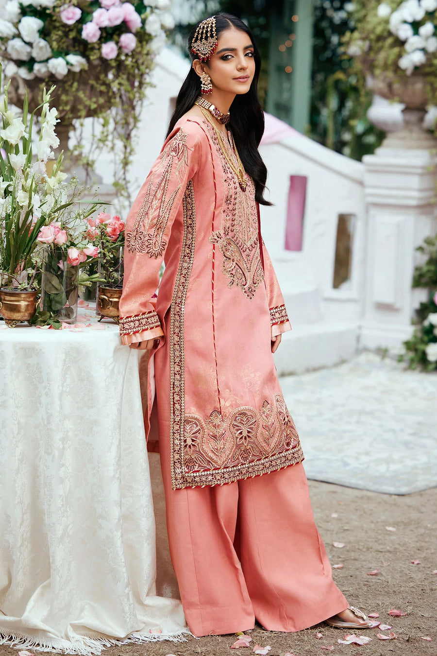 Motifz Shehnai Unstitched Embroidered Jacquard 3Pc Suit 3861-ERAJ