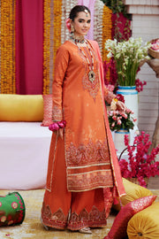 Motifz Shehnai Unstitched Embroidered Jacquard 3Pc Suit 3863-GULAAB