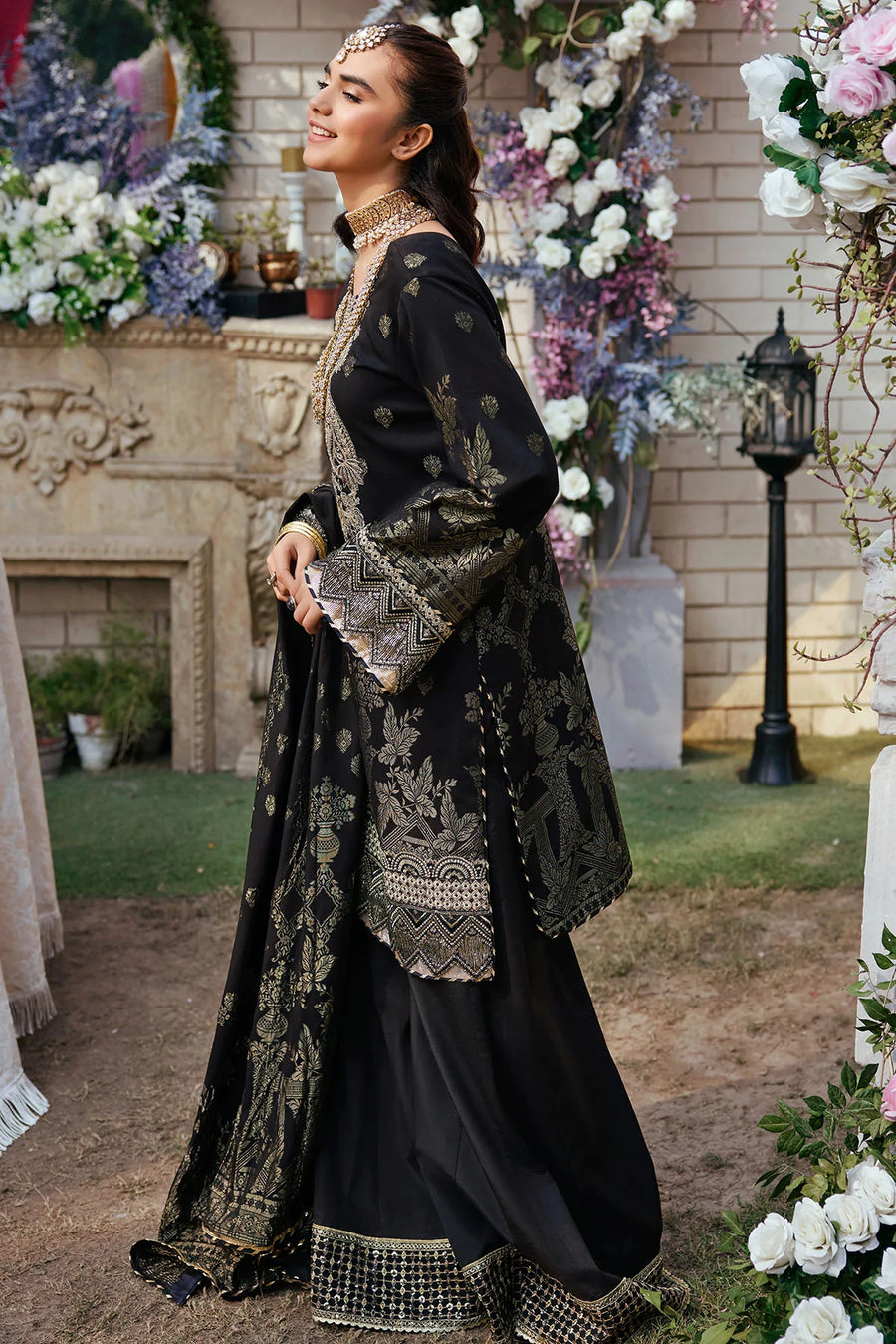 Motifz Shehnai Unstitched Embroidered Jacquard 3Pc Suit 3866-NIZAM