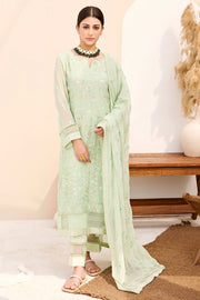 Motifz Embroidered Bemberg Chiffon Unstitched 3Pc Suit 3871-NEEMA