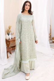 Motifz Embroidered Bemberg Chiffon Unstitched 3Pc Suit 3878-JONIE