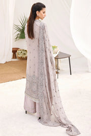 Motifz Embroidered Bemberg Chiffon Unstitched 3Pc Suit 3879-IRAAN