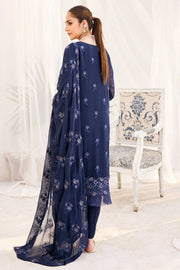 Motifz Embroidered Bemberg Chiffon Unstitched 3Pc Suit 3886-GINA